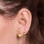 Orecchino LOOP PIN - White - MOOPSLOOP - PINW