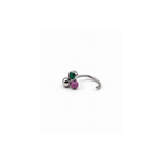 Orecchino LOOP Trio - Berry - MOOPSLO-TRIO-002