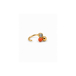 Orecchino LOOP Trio - Tangerine - MOOPSLO-TRIO-004